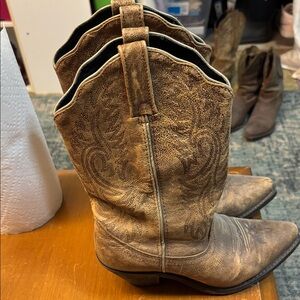 Brown Western Cowboy Boots